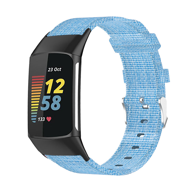 For Fitbit Charge 6 5 Replacement Nylon Breathable Watchband Adjustable Wrist Strap For Fitbit Charge 6 5 Replacement Nylon Breathable Watchband Adjustable Wrist Strap